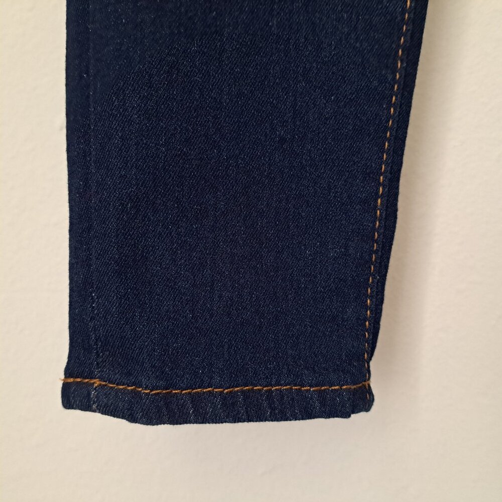 Kendall & Kylie Kompact Mid-Rise Juniors Skinny Jeans Dark Blue Size 1/2… - Picture 8 of 14